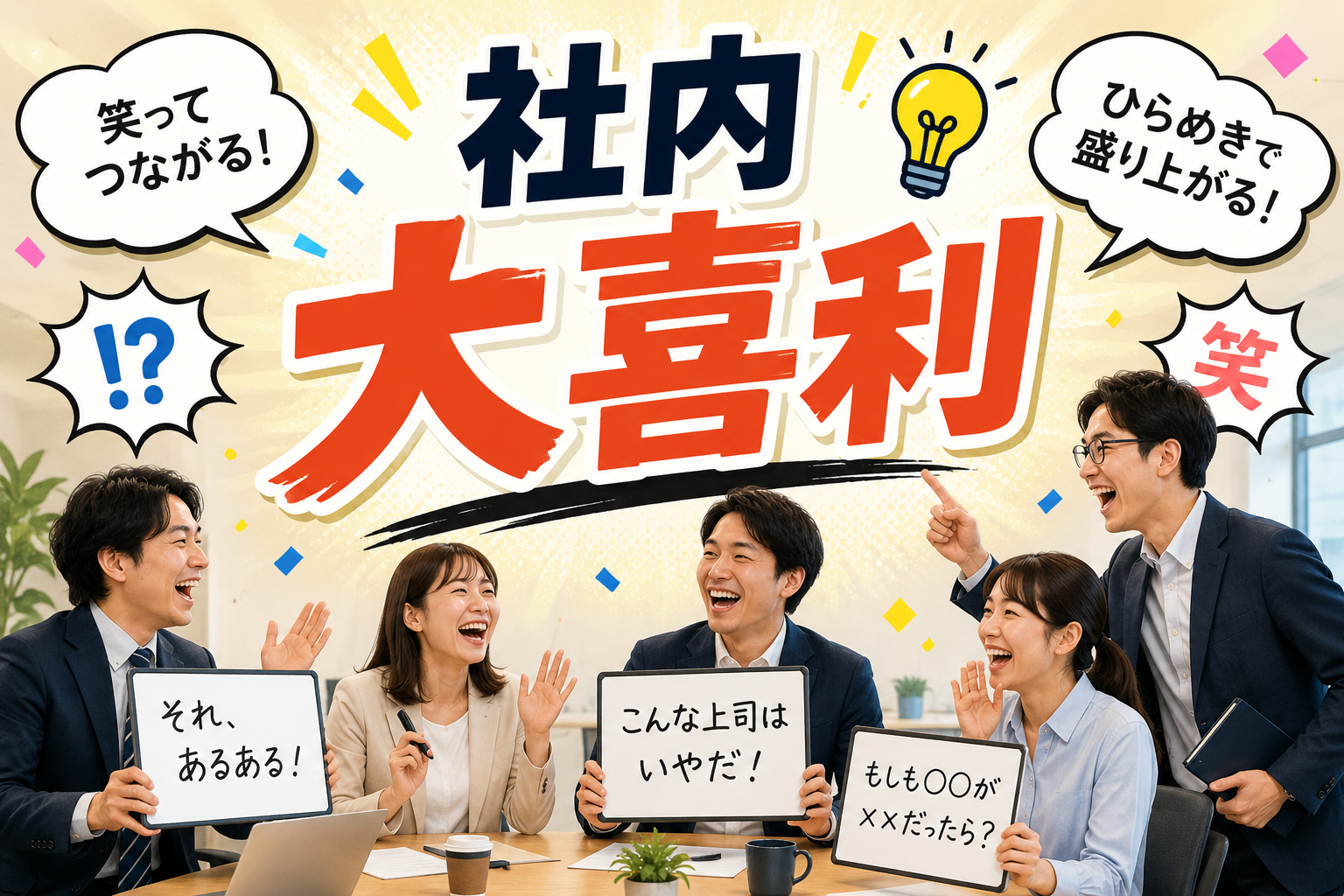 会社の会議で大喜利