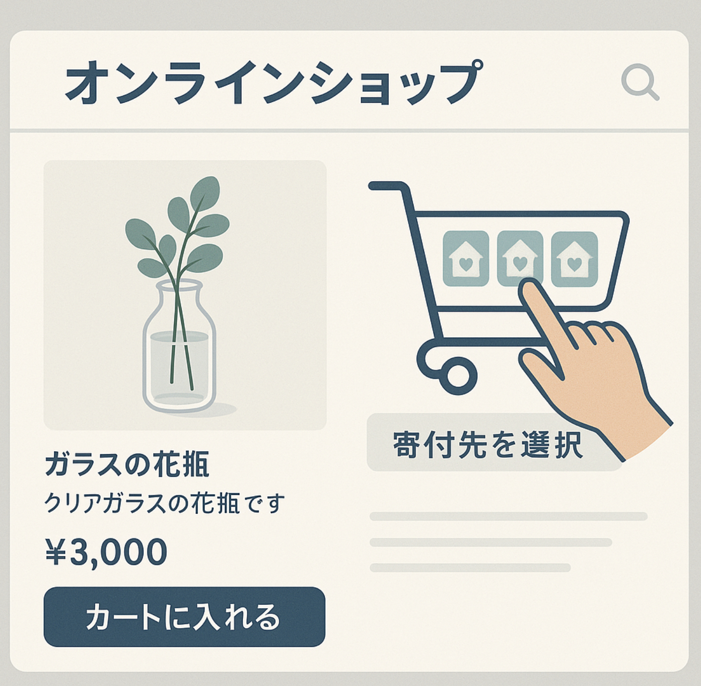 ▪️今週のご相談とご提案内容｜ECサイトに「寄付先選択機能」を追加したい