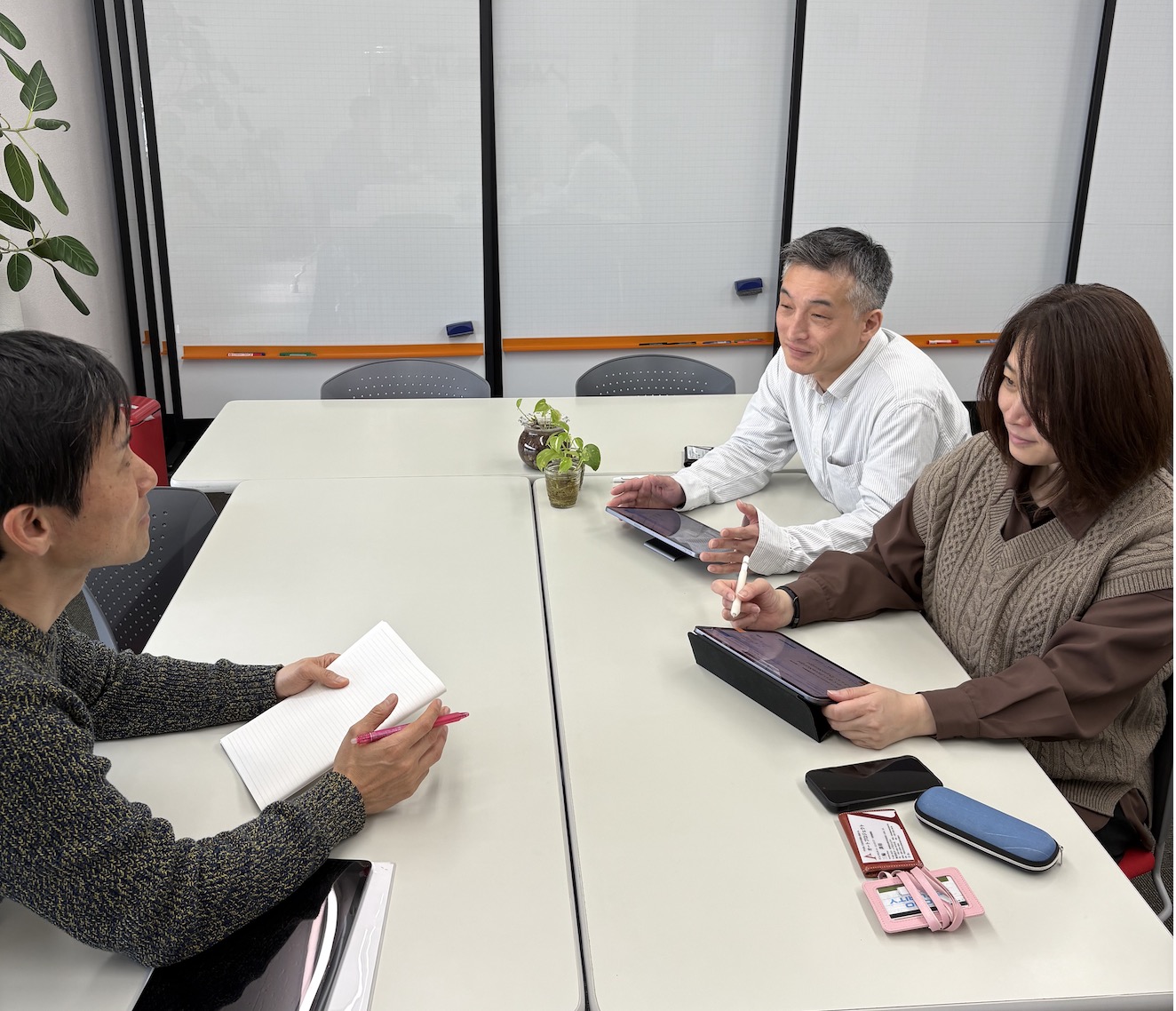 ウィズライブ合同会社様と意見交換ミーティング